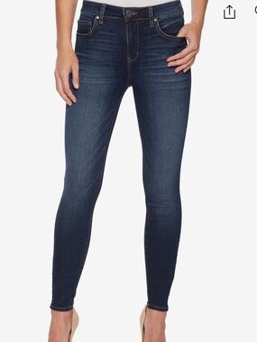 Kut from the Kloth Dark Indigo Mia Toothpick Skinny Jeans